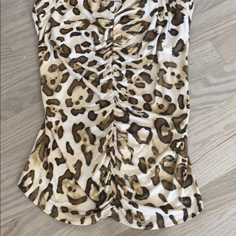 Cache Leopard Print Top - image 3
